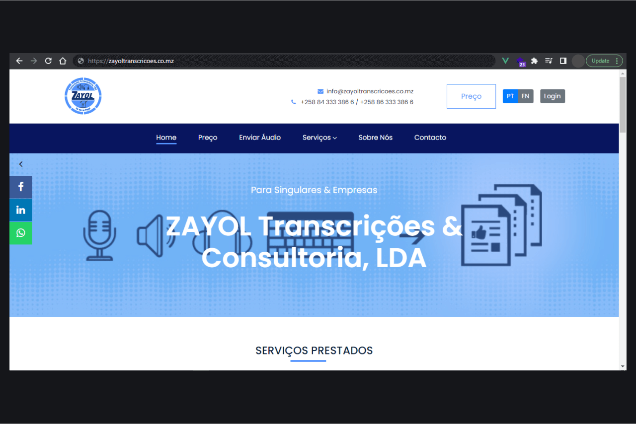 Zayol Transcrições & Consultoria
